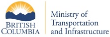 BC Ministry of Transportation & Infrastructure logo